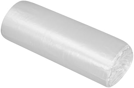 Restaurantware-RW Clean, 45 Gallon Trash Bags, 100, Light-Duty Garbage Can Liners- Fits 40-45 Gallon Trash Cans, Stretchable, Clear, Plastic, Bin liners with Star Seal Bottom,