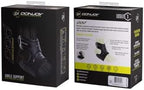 DonJoy Performance POD Ankle Brace - Ultra-Lightweight Support for Sprains, Instability and Ankle Protection (Black, XS, Right)