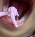Design NO-Waste Dental Floss Handle for Adults and Kids Teeth Cleaning Reusable Dental Picks 1 Counts Daughter Gift from Mother