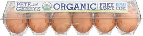 Pete and Gerry's Organic Eggs Jumbo 12 CT