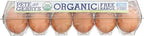 Pete and Gerry's Organic Eggs Jumbo 12 CT