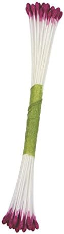 PME Stamens for Sugar Flowers Fine Pearl Purple (Pack of 50)