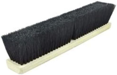 Weiler 42006 16" Block Size, Black Tampico Fill, Medium Sweep Floor Brush