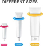Beaupretty 18Pcs Toothpaste Tube Squeezers Plastic Extruders for Small Tubes Cream Paint Travel Bathroom Kitchen Waste Reduction Tool