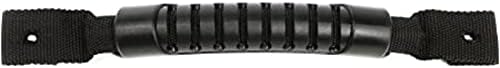 Whitecap Industries S-7098P Flexible Grab Handle with Molded Grip - 9-3/8", Black , Beige