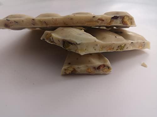 Damak White Chocolate with Pistachio 63g (Pack of 12 ) Halal