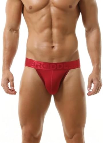 BRODDLE Men's Jockstrap Athletic Supporter Male Active Sport Jock Straps Underwear