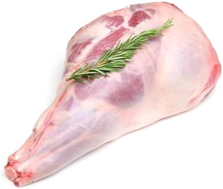 Halal New Zealand Spring Bone In Lamb Leg - Approx 5.5lbs