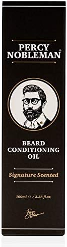 Beard Oil by Percy Nobleman - Newly Available Scented Blend. (100ml) Beard Conditioning Oil with a Special Mixture of Quality Ingredients that Softens and Conditions Your Facial Hair.