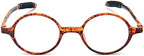 Round Reading Glasses for Women Men Retro Blue Light Blocking TR90 Ultra Lightweight Computer Readers