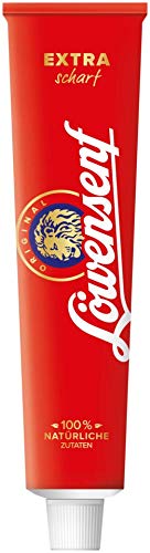 Extra Hot German Mustard - 3 x 200 ml - Löwensenf