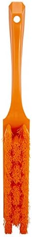 Vikan 45857 Brush, Bench, UST, Medium, PP/PBT, Orange