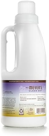 MRS. MEYER'S CLEAN DAY Liquid Fabric Softener, Infused with Essential Oils, Paraben Free, Compassion Flower, 32 oz (32 Loads)