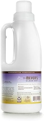 MRS. MEYER'S CLEAN DAY Liquid Fabric Softener, Infused with Essential Oils, Paraben Free, Compassion Flower, 32 oz (32 Loads)