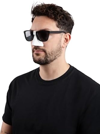 CoolNES - 4 Pack - UV Nose Guards for Glasses - Skin Sun Protection - Shield Guard Protector UPF 50+ Patented