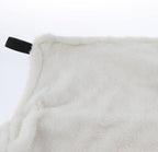 DaoGeSir Wheelchair Blanket Thicken Half Wrapped Keep Warm Blanket Versatile Leisure Blanket Lap Blanket Elderly Wheelchair Zip Blanket for Manual and Powered Wheelchairs Leg Blanket