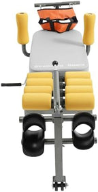Multifunctional Full Body Traction Bed, Cervical Spine Stretcher Traction Spine Lumbar Massage Traction Table Back Stretch Decompression Machine for Tension Relief & Body Aches Pains, Massage (Grey)
