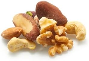 Yupik Raw Mix Nuts, 1 lb, Premium Natural Mixed Nuts with Almonds, Walnuts, Pistachios, Cashews, and Brazil Nuts, Healthy Snack,Brown, Pack of 1