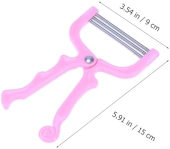 ARTIBETTER Manual Facial Hair Removers Threading Epilator for Women Portable Hair Plucker for Face Removal Smooth Skin Beauty Tool 5.90X3.54X0.39In