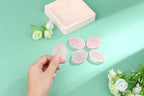 Thumb Worry Stone Rose Quartz Crystals Pink Healing Stones Palm Natural Mental Health Stress Relief Depression Gemstones Reiki Trinket Anxiety Relief Items Mother's Day Gifts for Women