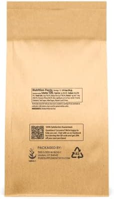 Pure Original Ingredients Gluten Free Oat Flour (1 lb) Finely Ground, Non GMO, Breads & Cakes