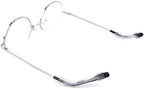 YR Soft Silicone Eyeglasses Temple Tips Sleeve Retainer, Anti-Slip Elastic Comfort Glasses Retainers for Spectacle Sunglasses Reading Glasses Eyewear, 5 Pairs -Clear