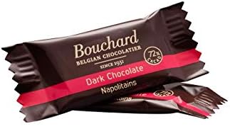 Bouchard Premium Belgian Dark Chocolate with 72% Cacao | Individually Wrapped Pieces (2 LB)