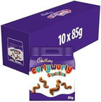 Cadbury Curly Wurly Squirlies Chocolate Bag 85 g - Pack of 10