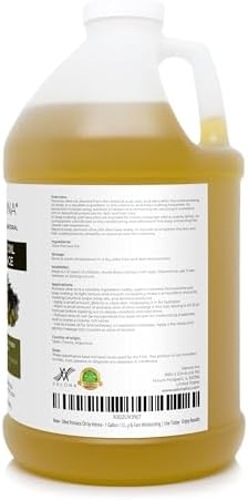 velona Olive Pomace Oil 1 Gallon / 128 Fl Oz | 100% Pure and Natural Carrier Oil | Refined | Skin, Hair, Body & Face Moisturizing | Use Today - Enjoy Results.