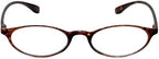 Calabria 719 Flexie Oval Flexible Reading Glasses Men Women Trendy Bendable Readers Lightweight TR 90 Frame Durable Eyeglass
