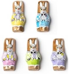 Madelaine Dark Chocolate Mini Bunnies – Solid Premium Dark Chocolate Easter Treats – Individually Wrapped Foil Bunny Chocolates for Easter Baskets, Candy Bowls & Gifting (1/2 LB Bag)