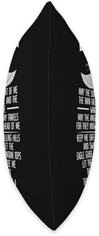 Biker's Prayer Motorcycle Christian Biking Motorcycling Throw Pillow