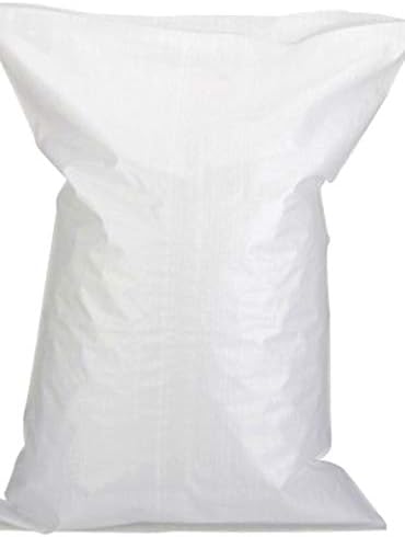 Sand Bags Empty White Woven Polypropylene recycling bags Upgrade Thickened Material14”*26”（5 pack）