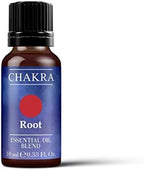 Mystix London | Root Chakra Pure & Natural Essential Oil Blend 10ml - for Diffusers, Aromatherapy & Massage Blends | Perfect as a Gift | Vegan, GMO Free