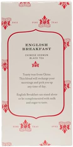 Harney & Sons Black Tea, Tea Bags, English Breakfast, 20 Count