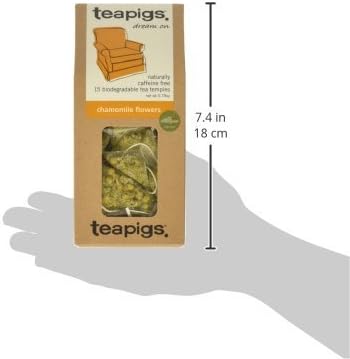 teapigs Chamomile Flowers Tea, 15 Count