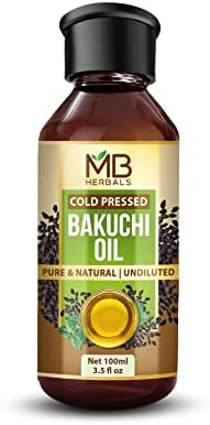 MB Herbals Bakuchi Oil, 100ml, 100% Pure Psoralea corylifolia Oil, For External Use Only