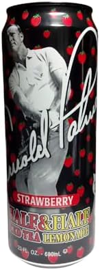 Arizona Arnold Palm Strawberry Lemonade Half & Half Iced Tea Lemonade 12 Pack