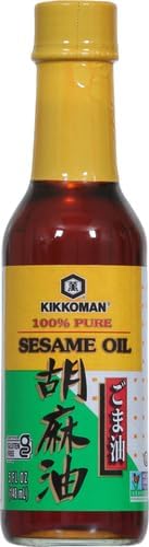 KIKKOMAN Pure Sesame Oil, 5 FZ