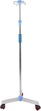 Intravenous Pole with Wheels, Infusion Stand, Stable and Sturdy for Community Service Centers Home Care Nursing Homes Maximum Durability