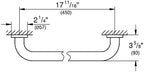 Grohe Essentials 18 In. Grab Bar