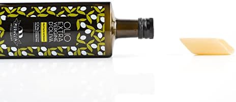 Antico Frantoio Muraglia Intense Fruity Extra Virgin Olive Oil | Premium Polyphenol Rich EVOO | Early Harvest First Cold Pressed | Imported from Apulia Italy | 16.9 fl oz (500ml) Bottle with Gift Box