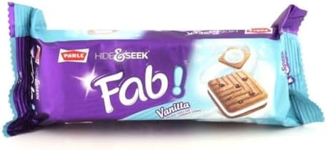 Parle Hide & Seek Fab - Vanilla - 112g - (pack of 2)