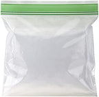 Amazon Basics Reclosable Double Zipper Sandwich Storage Bags for Food Storage, BPA Free, 100 Count