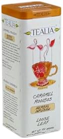 TEALIA Caramel Rooibos Loose Leaf Tea, 100 g