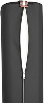 Master Massage 6"x26" 3/4 Round Massage Bolster - Black