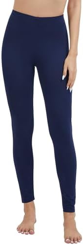 WiWi Women's Leggings Thermal Warm Underwear Pants Soft Long Johns Viscose from Bamboo Baselayer Pant S-XXL