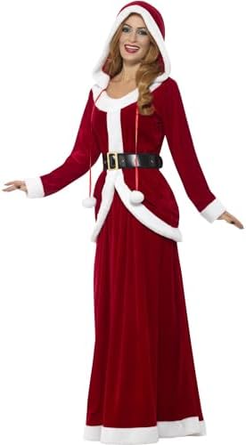Smiffys Women's Deluxe Ms Claus Costume