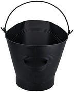 Fireplace Waterloo Style Black Coal Log Burner Scuttle Bucket Wide Mouth Fire