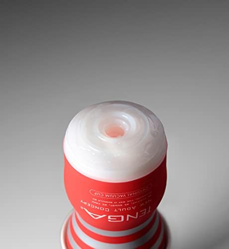 TENGA Male Masturbator Vacuum Cup Pleasure Device, Original Vacuum Cup Extra Gentle White